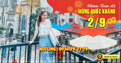 Du lịch Đà Nẵng Bà Nà Hills 3N2Đ Lễ 2/9/2022