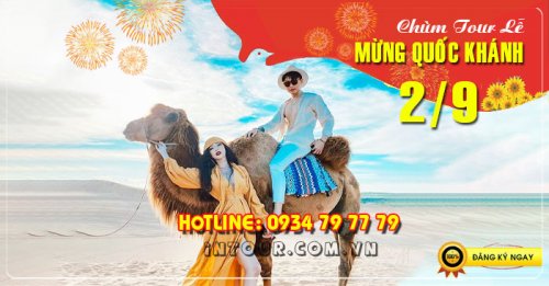 Du lịch Phan Thiết - Mũi Né 2N1Đ Lễ 2/9/2022