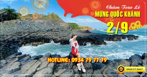 Du lịch Phú Yên - Điệp Sơn 3N3Đ Lễ 2/9/2022